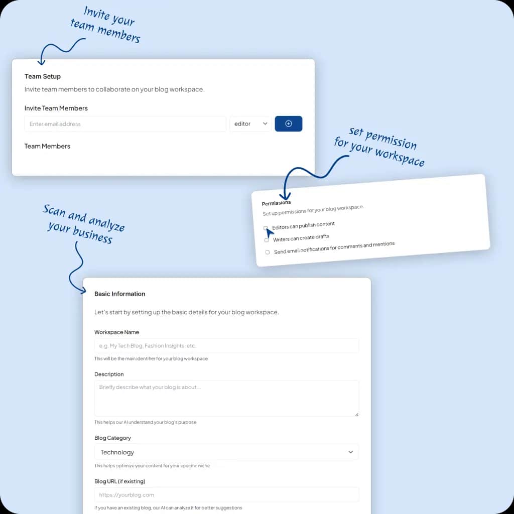 Autopilot dashboard showing automated content publishing schedule