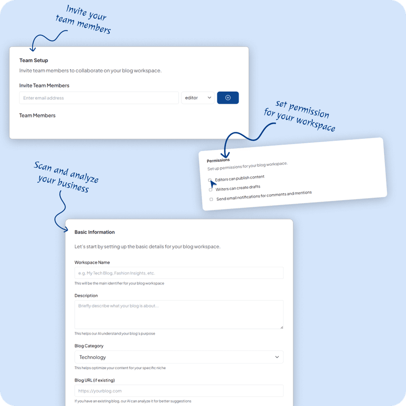 Autopilot dashboard showing automated content publishing schedule